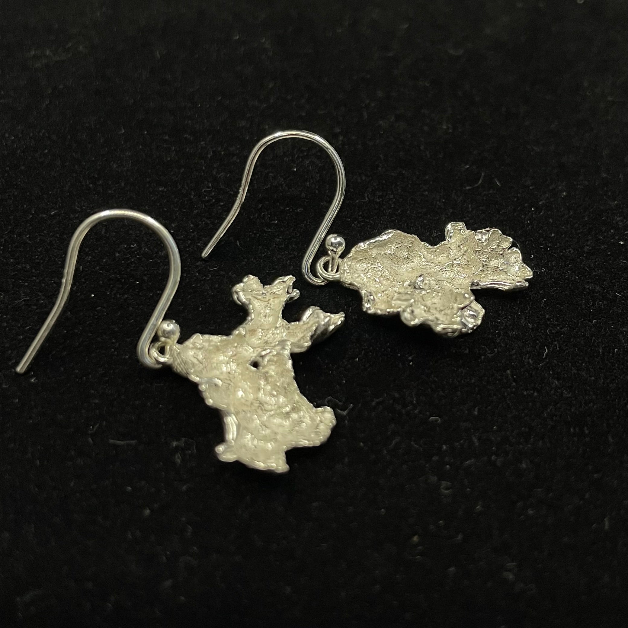 Lichen earrings