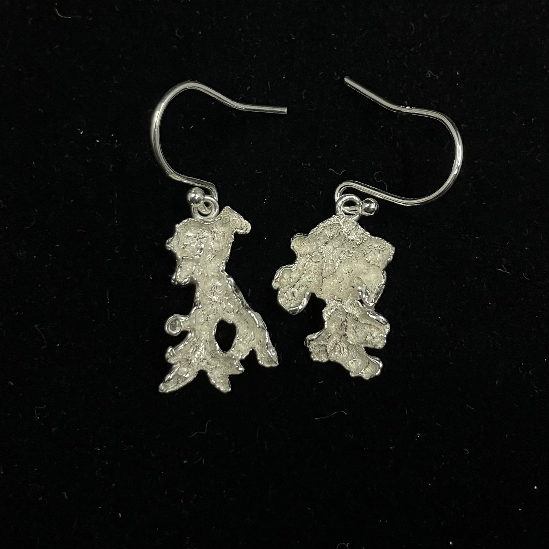 Small Lichen earrings