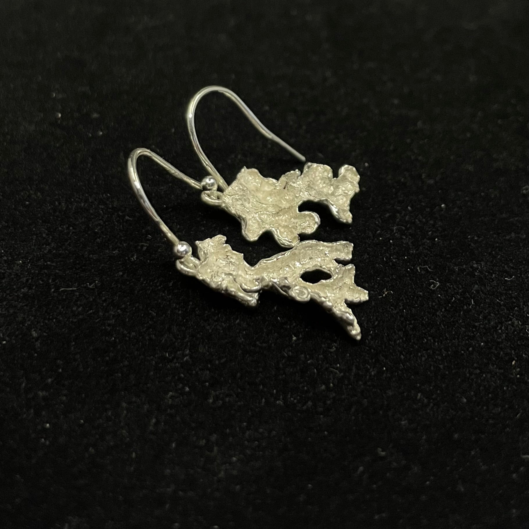 Small Lichen earrings