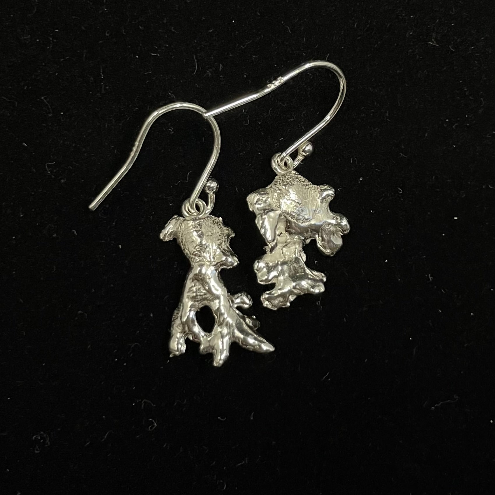 Small Lichen earrings