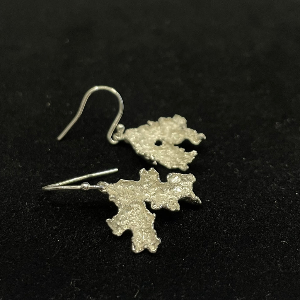 Lichen earrings