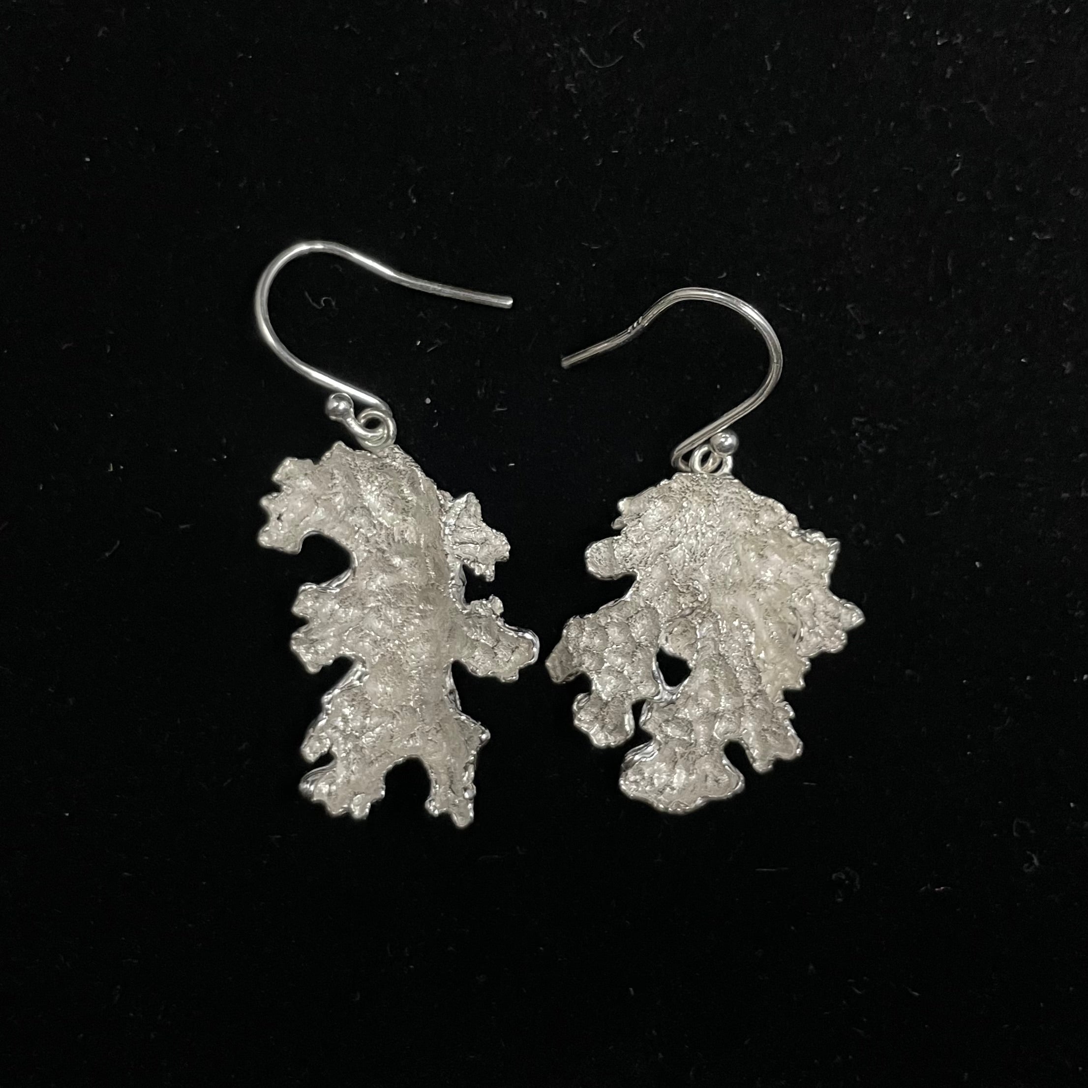 Lichen earrings