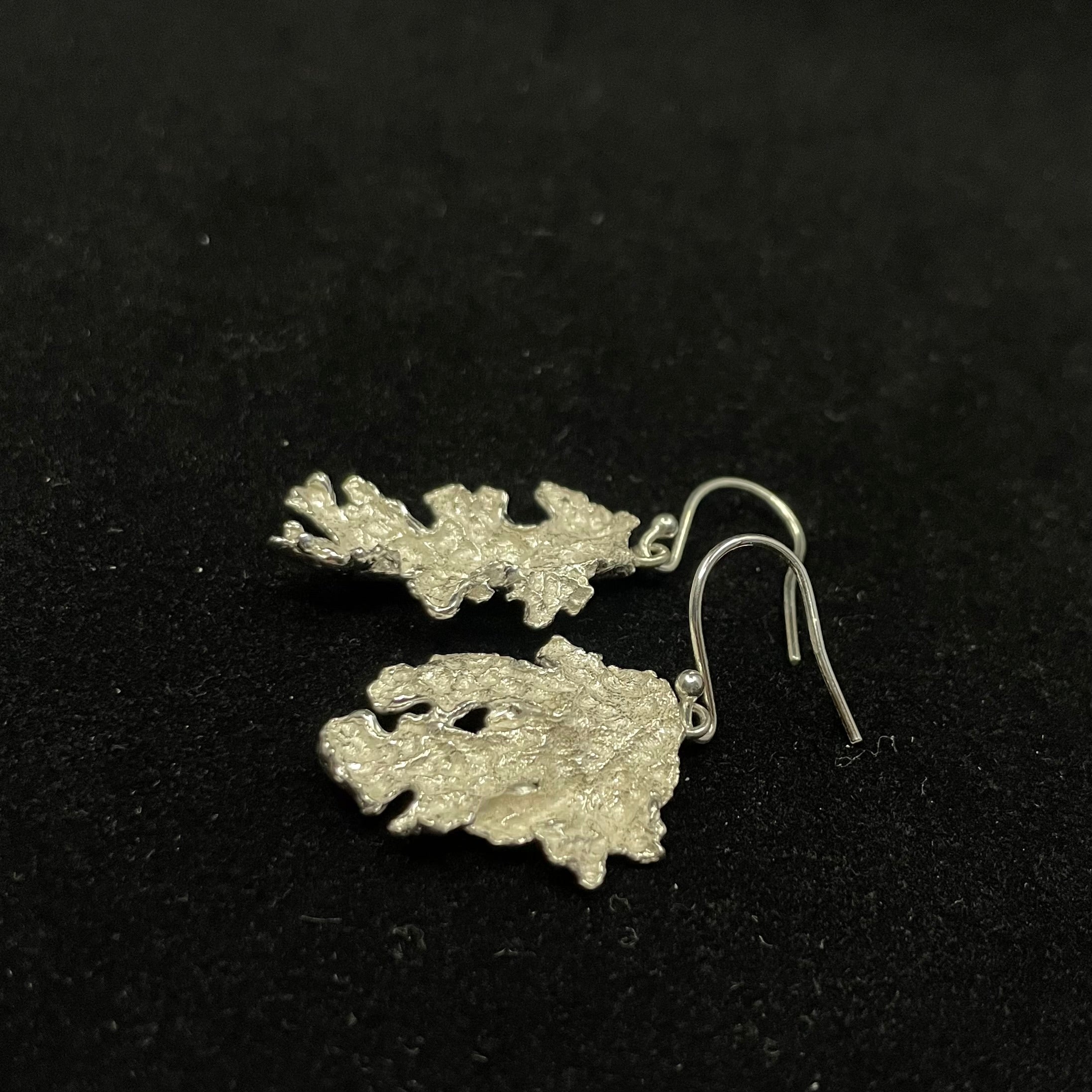 Lichen earrings
