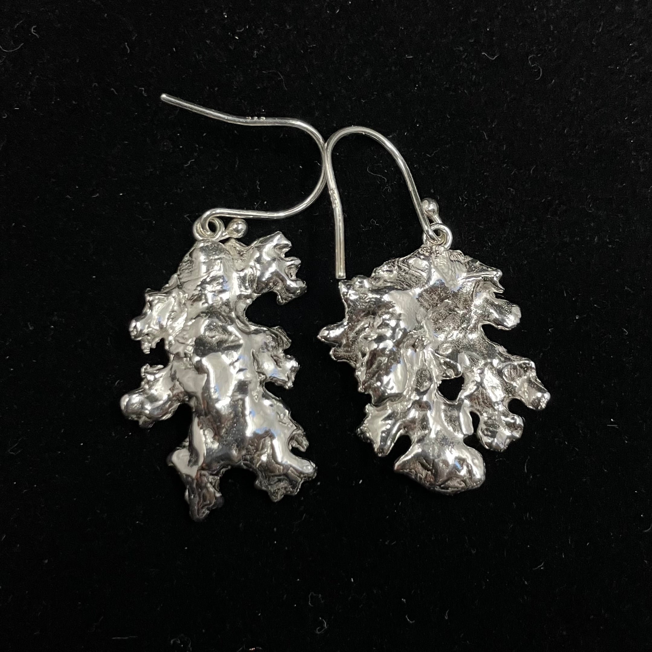Lichen earrings