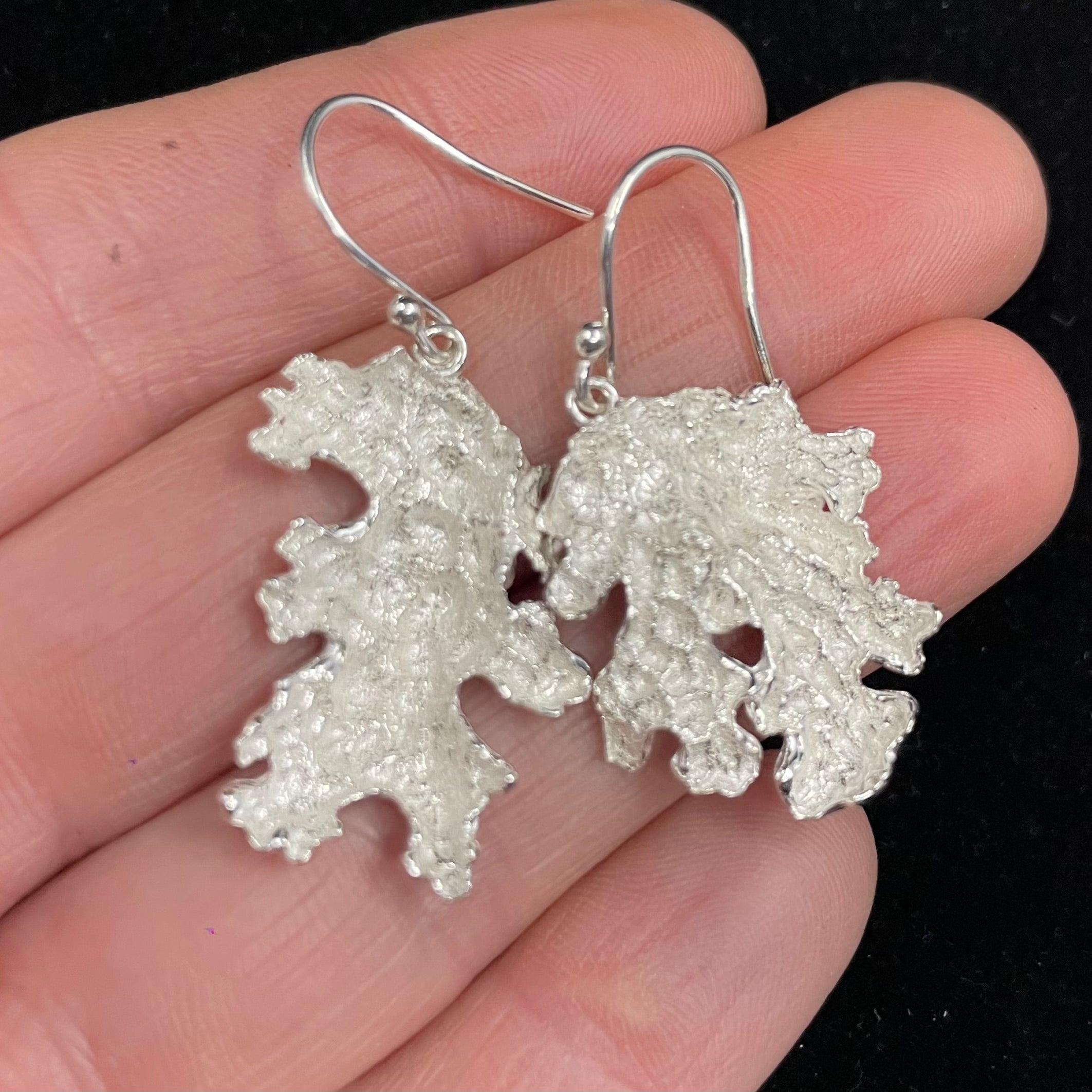 Lichen earrings