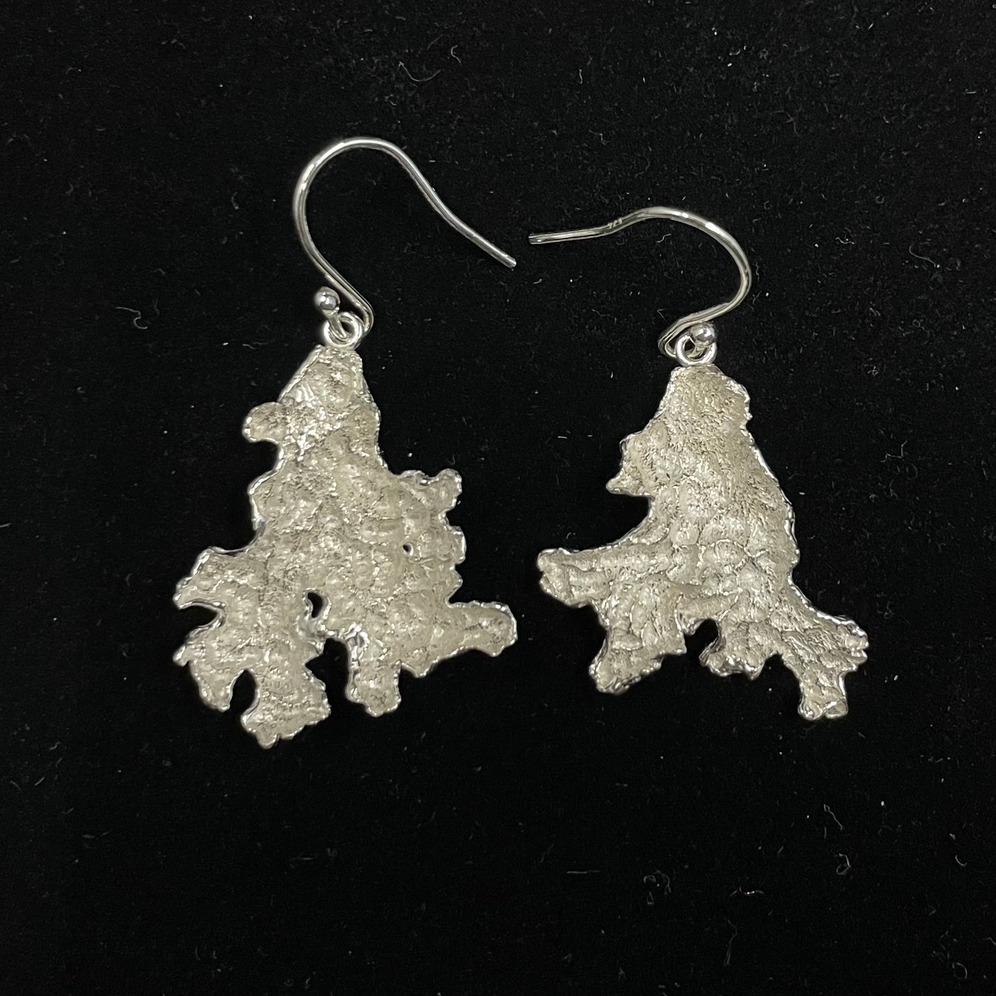 Lichen earrings