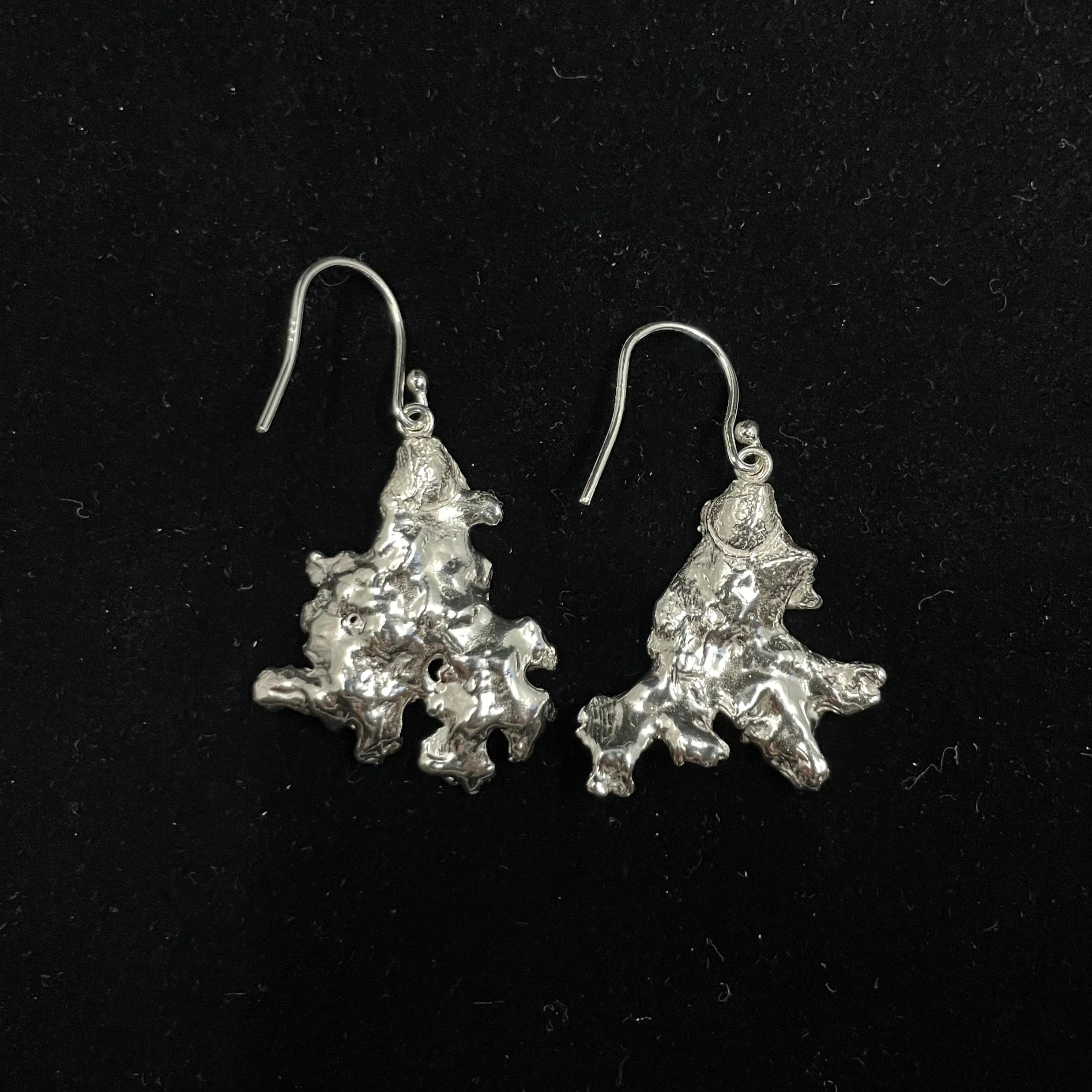 Lichen earrings