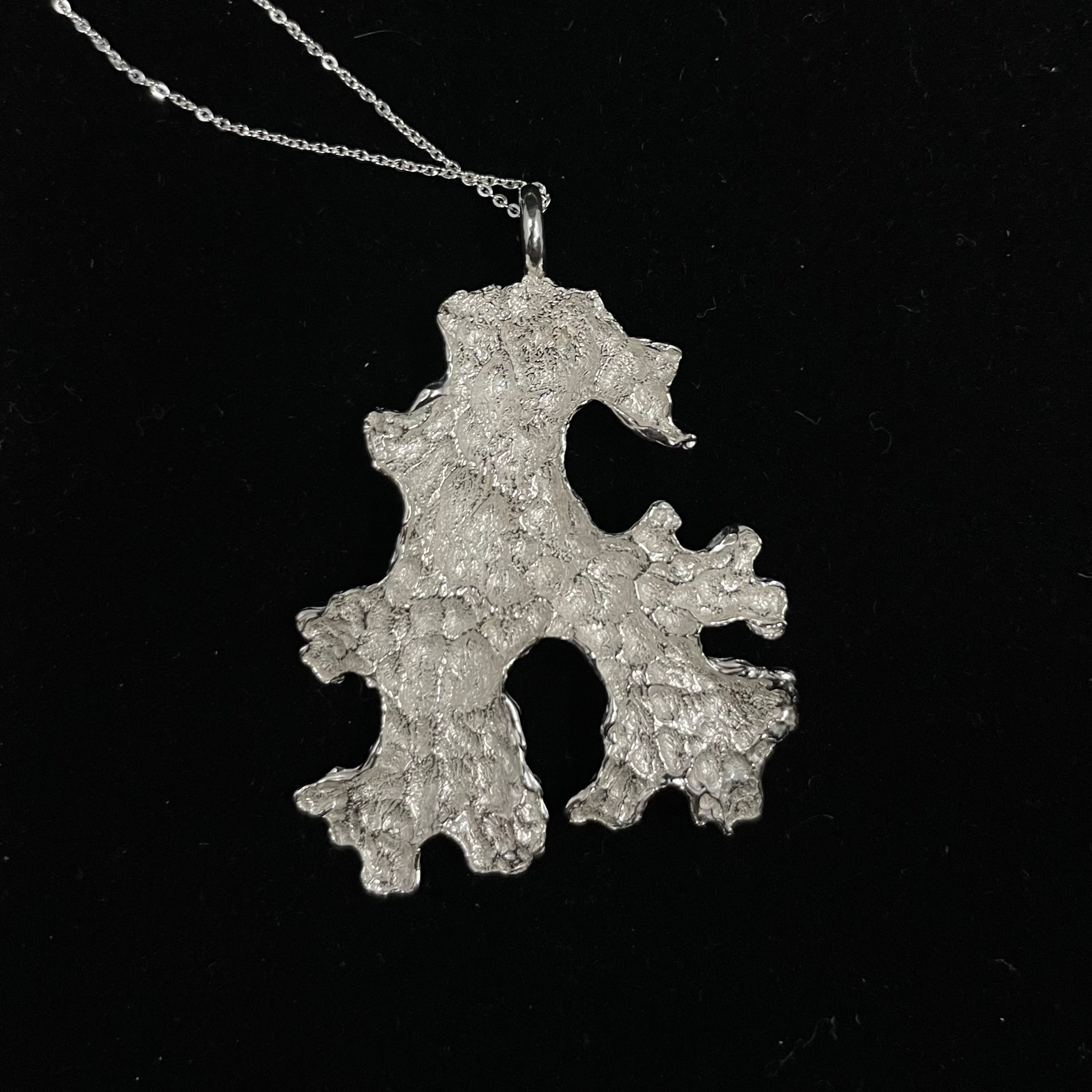 Foliose Lichen pendant