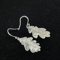 Oak leaf earrings